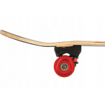 Skateboard pre deti Nils Extreme červeno-čierny ABEC 7